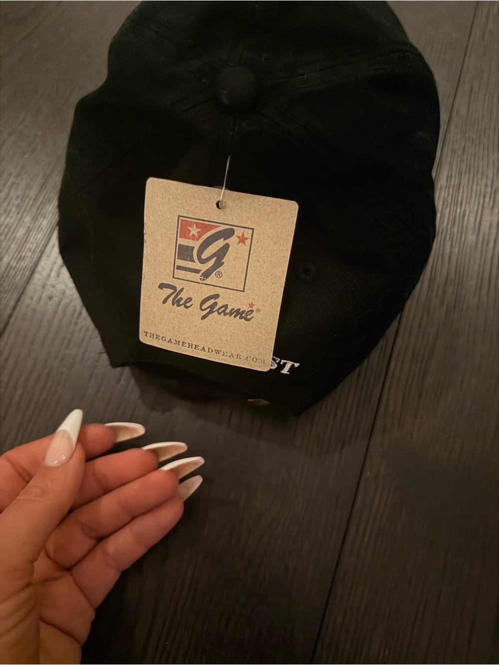 Black J100 Embroidered Baseball Cap Algemeiner Jewish NWT never worn - Picture 3 of 6